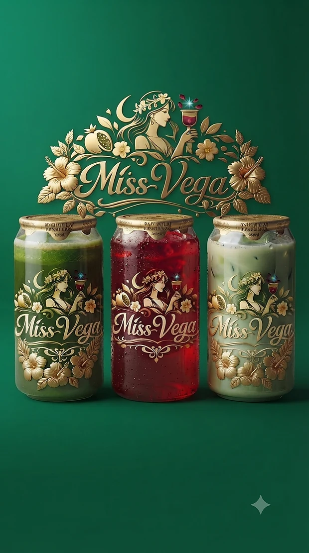 Miss Vega — üç çeşit, konsept görsel
